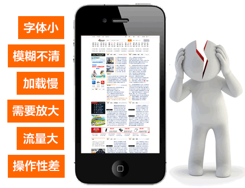 為什么手機網站的流量很大轉化率卻很低 為什么手機網站的流量很大轉化率卻很低